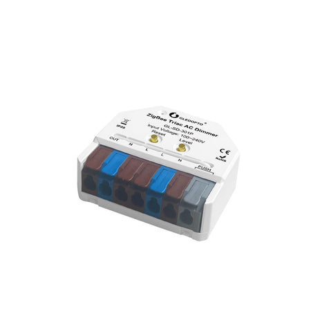 Gledopto ZigBee AC Triac In-Wall Dimmer Control Box with Button GL-SD-301P