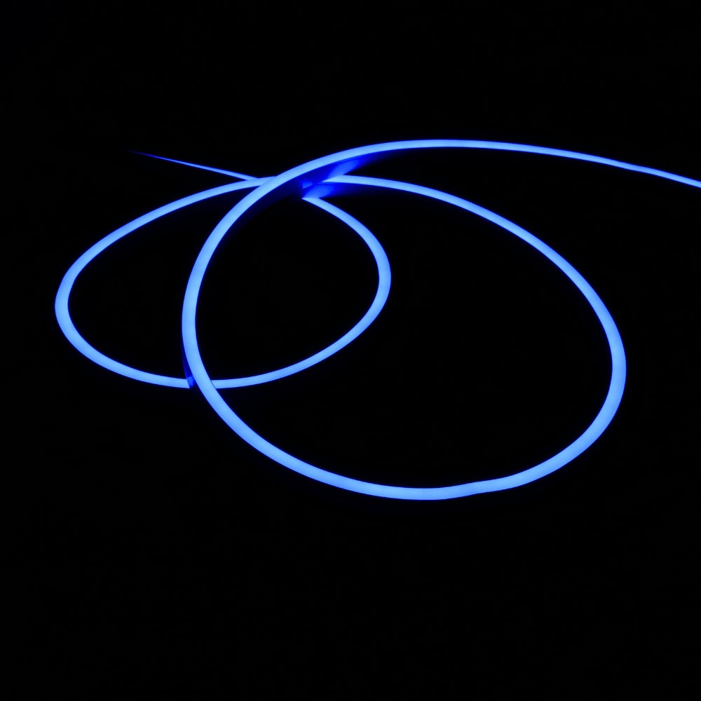 Mini Blue Neon Flex 6000K 24V 6x12mm IP65 Waterproof 15m