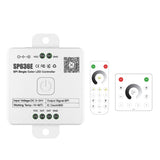 SP636E Addressable LED Strip Dimmer Bluetooth Music Control DC5-24V waterflow with remote and panel 