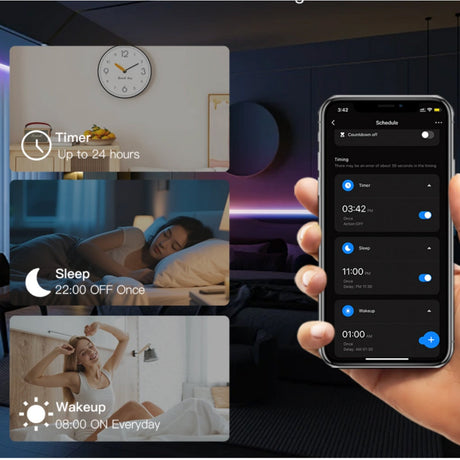 GLEDOPTO Tuya SPI Pixel Controller RGBCCT RGBW RGB WiFi LED Controller Dynamic Light Music Sync Work with Smart Life Google Assistant Alexa Yandex (206W-WiFi SPI)