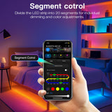 GLEDOPTO Tuya SPI Pixel Controller RGBCCT RGBW RGB WiFi LED Controller Dynamic Light Music Sync Work with Smart Life Google Assistant Alexa Yandex (206W-WiFi SPI)