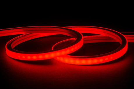 Red LED Neon Flex 220V 240V Top Bending 20cm Cutting IP65 with UK Plug - ATOM LED