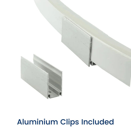 Cool White LED Neon Flex AC 220V 240V 8x16mm 120LEDs/m IP65 Waterproof with UK Plug - ATOM LED