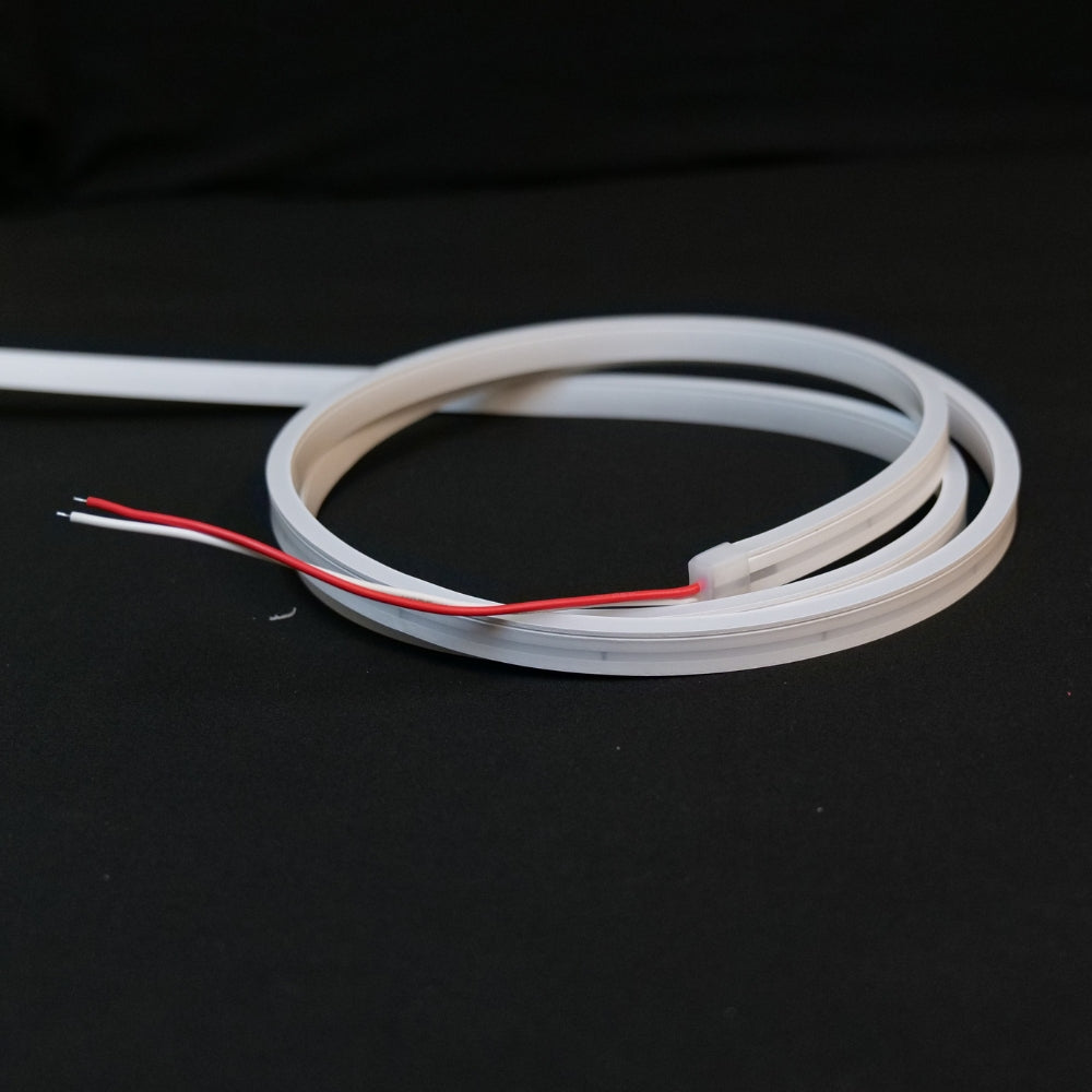 Mini Warm White Neon Flex 3000K 24V 6x12mm IP65 Waterproof 15m