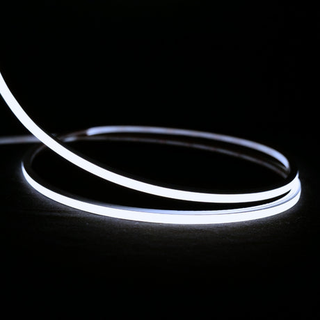 Micro Mini Cool White Neon Flex 6000K 24V Top Bend 4.5x4.5mm IP65 Waterproof 240LEDs/m