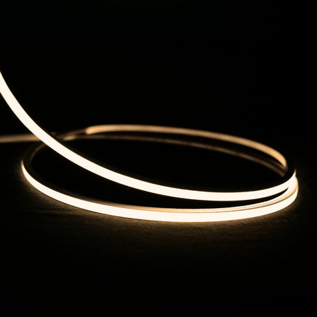 Mini Warm White Neon Flex 3000K 24V Top Bend 4.5x4.5mm IP65 Waterproof 240LEDs/m