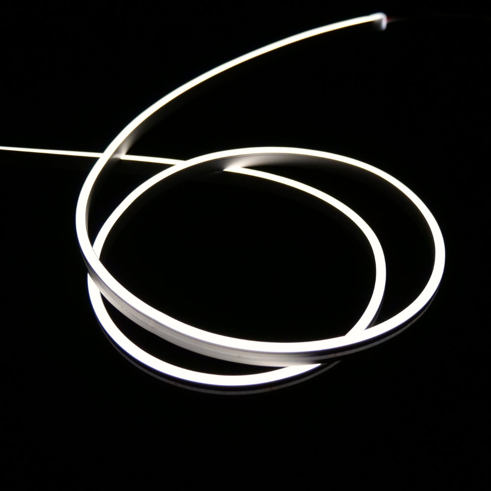 Mini Natural White Neon Flex 4000K 24V 6x12mm IP65 Waterproof 15m