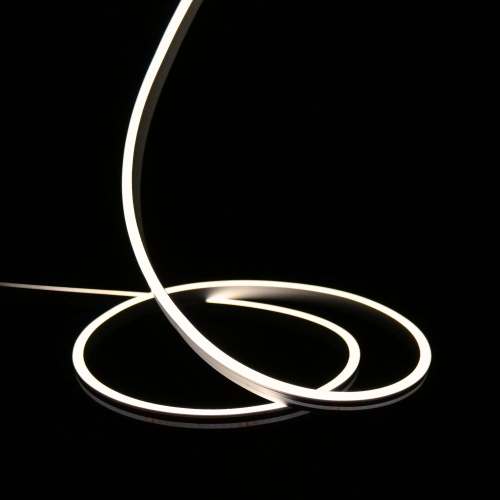 Mini Natural White Neon Flex 4000K 24V 6x12mm IP65 Waterproof 15m