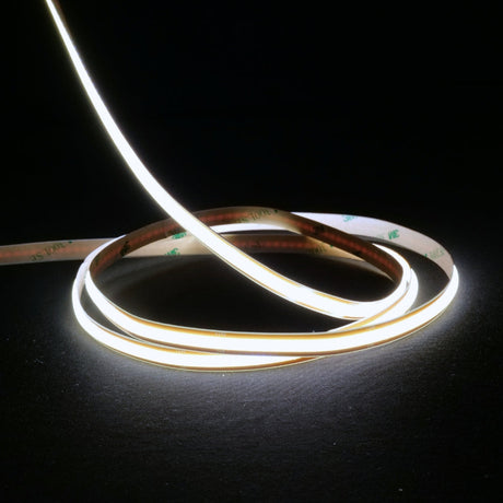 Natural White 4000K COB LED Strip 24V 480LEDs/m IP20 Cut Anywhere
