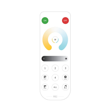 SP530E Remote for DC5-24V CCT LED Strip Controller RB2