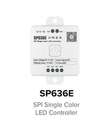 SP636E DC5-24V Addressable LED Strip Dimmer Bluetooth Music Control