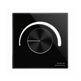 Skydance AC Triac Glass Rotary Panel Dimmer S1-K (BLACK)