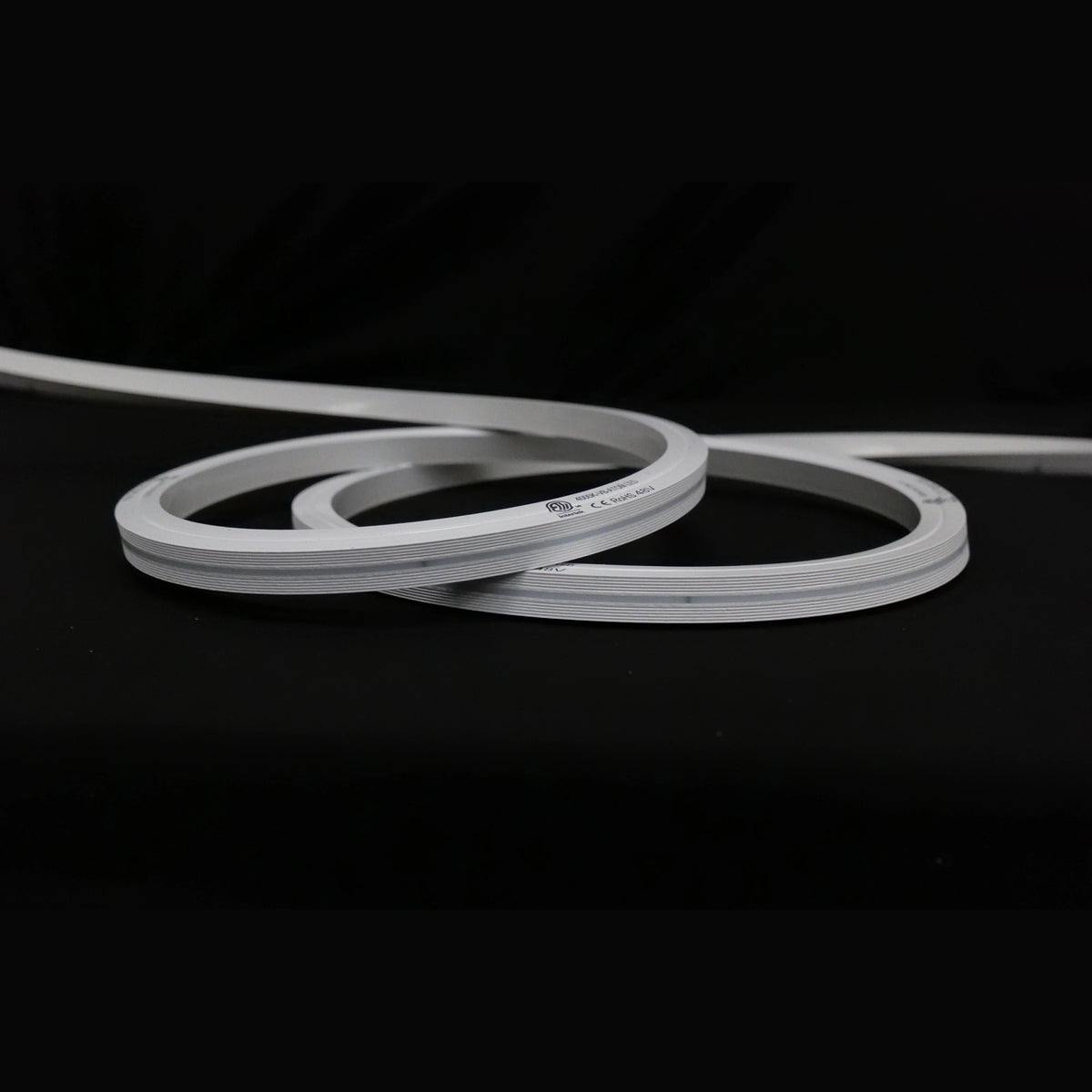 Unlit Neon Flex - supplied 48V marked profile detail