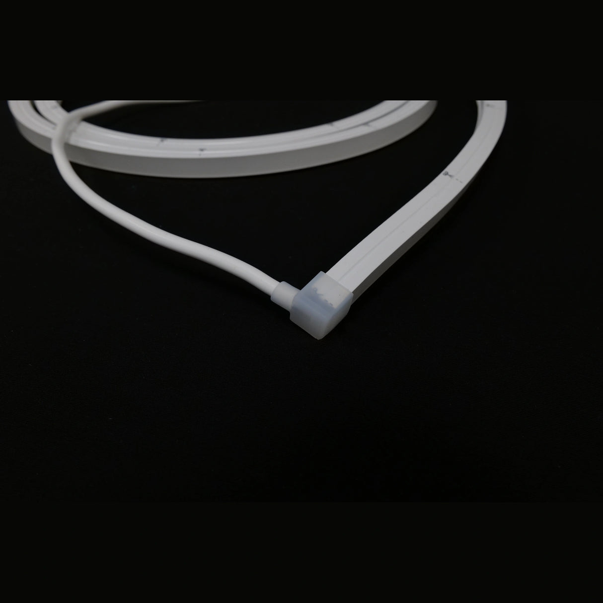 Unlit Neon Flex - supplied connector detail