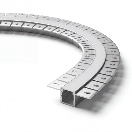 Bendable Plaster in Aluminium Profile For LED Strip 2 & 3 Metre