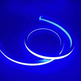 Blue Neon Flex 16x16mm 220V 240V Top Bend 120LEDs/m 20cm Cut IP65 Waterproof with UK Plug - UK LED Lights