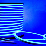 Blue LED Neon Flex AC 220V 240V 8x16mm 120LEDs/m IP65 Waterproof with UK Plug - UK LED Lights