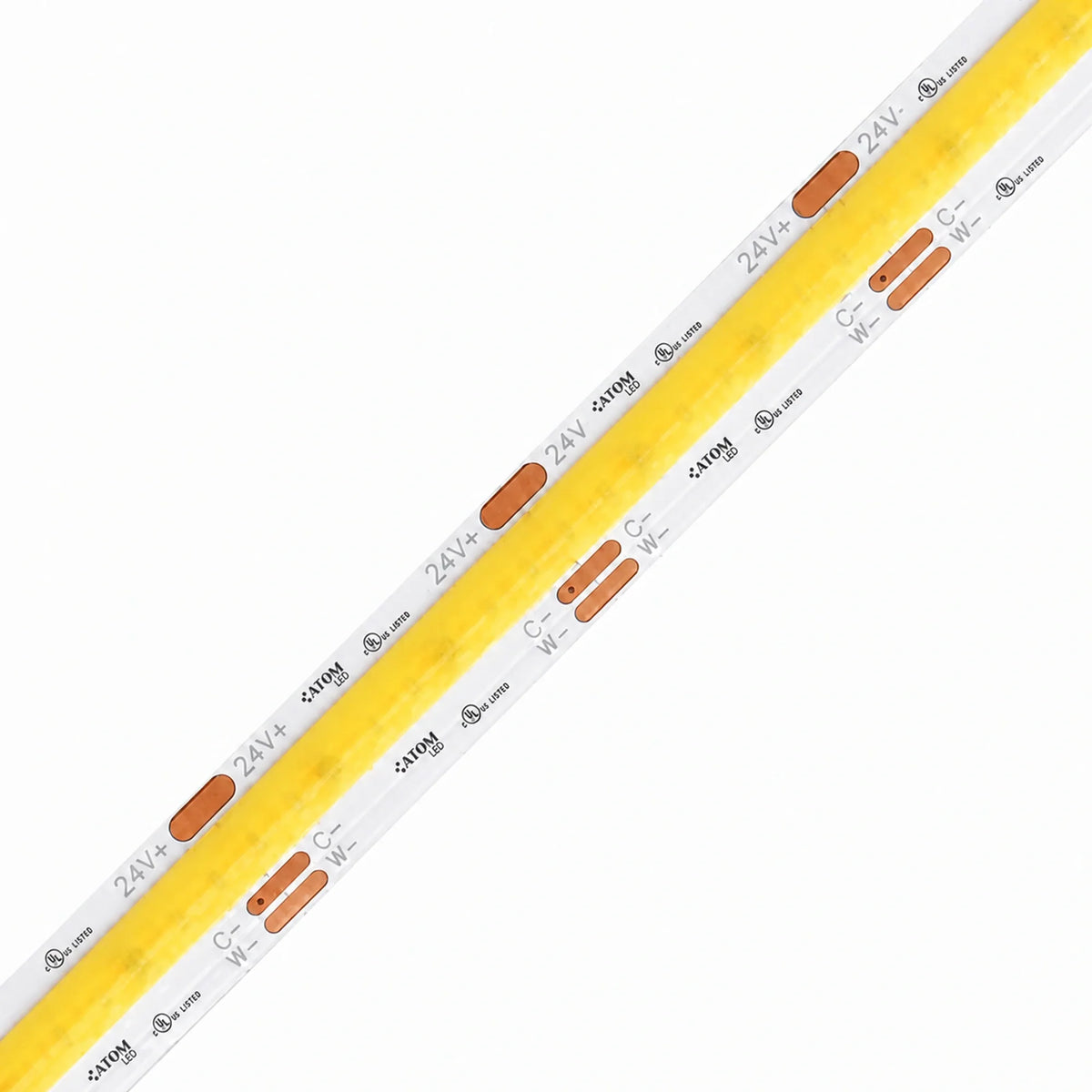CCT LED strip three-wire C and W solder pads