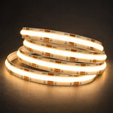 24V 10mm tunable CCT COB LED strip at 3000K colour illustration
