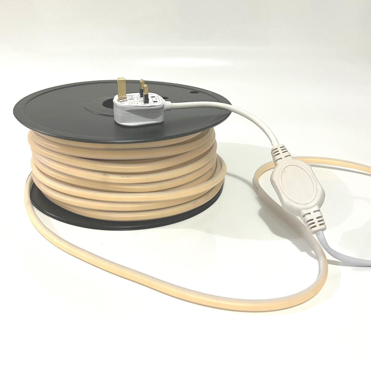 Natural White 4000K COB Strip 220V 240V 288 LEDs/m IP65 with UK Plug - UK LED Lights