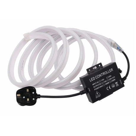 COB LED Strip 220V 240V WIFI Dimmer Controller with 23-Key RF Remote Control 1500W for Brightness Adjustment - UK LED Lights