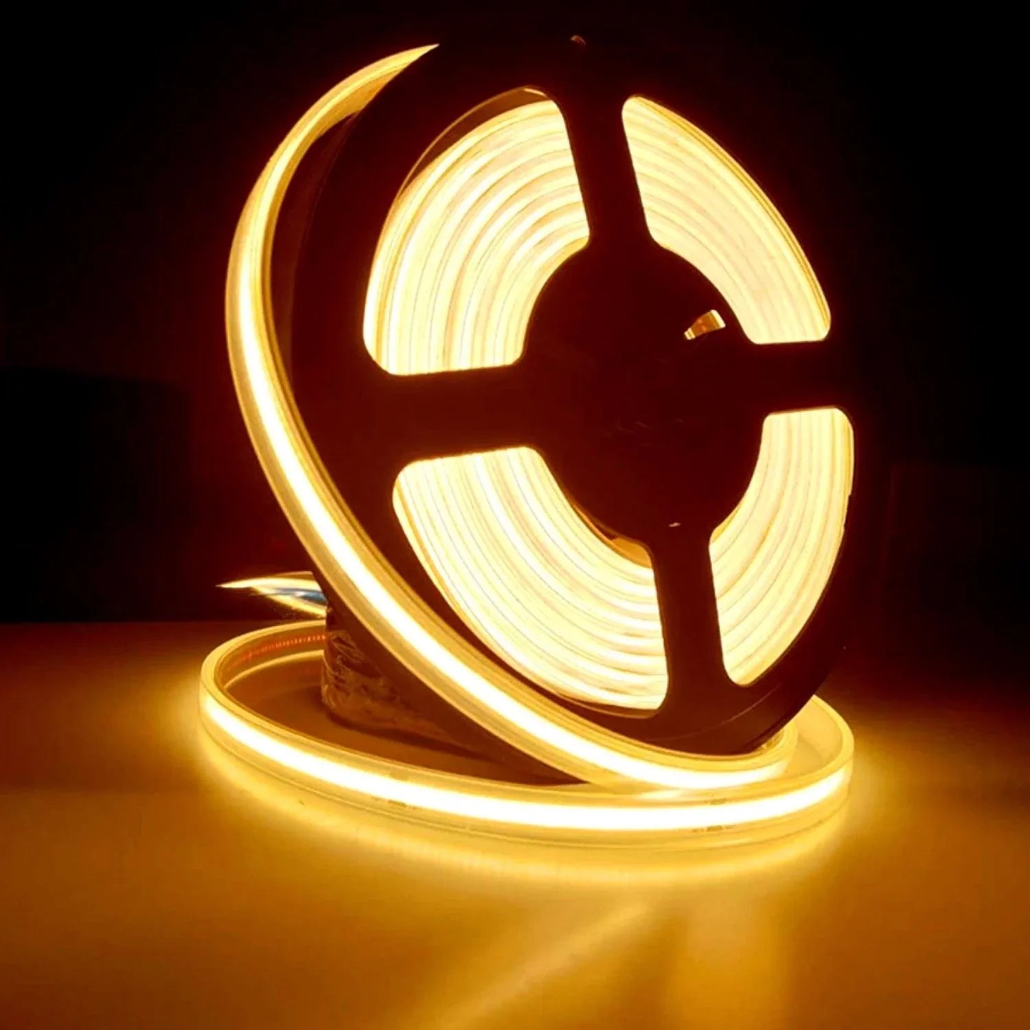 COB LED Strip Light Warm White 3000K 24V 352 LEDs/m IP20 Waterproof ...