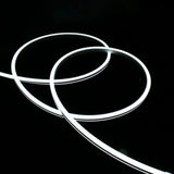 Cool White 6000K LED neon flex 8x16mm IP67 — 24V outdoor waterproof, dot-free 120 LEDs/m