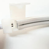 Cool White Neon Flex 6000K 16x16mm 220V 240V Top Bend 20cm Cut IP65 Waterproof with UK Plug - UK LED Lights