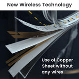 Cool White Neon Flex 220V 240V Wireless 8x16mm 120LEDs/m IP65 Waterproof with UK Plug - UK LED Lights