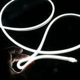 Cool White Neon Flex 6000K 48V 8x16mm IP67 Waterproof 10cm Cut 40m - ATOM LED