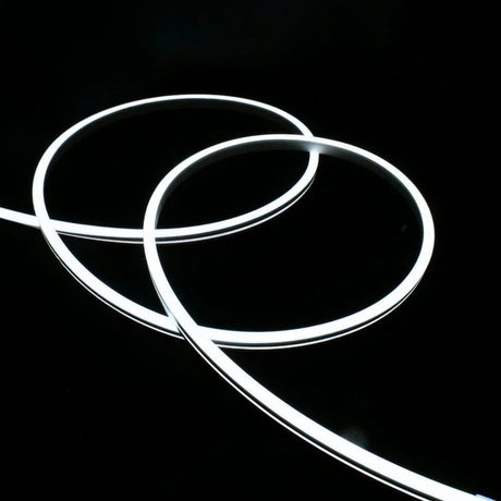 Cool White LED Neon Flex 6000K 24V 6x12mm IP67 Waterproof 5cm Cut 20m | UK LED Lights