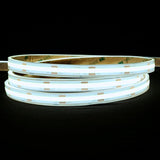 Cool White 6000K COB LED Strip 24V 384 LEDs/m IP68 Waterproof