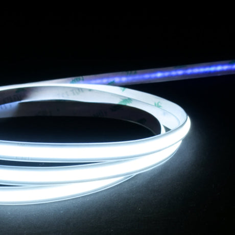 Cool White 6000K COB LED Strip 24V 480LEDs/m IP20 Cut Anywhere