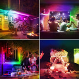 Digital Pixel RGB Strip 12V WS2811 Addressable 5050 60LED/m IP20 5 Metre - UK LED Lights