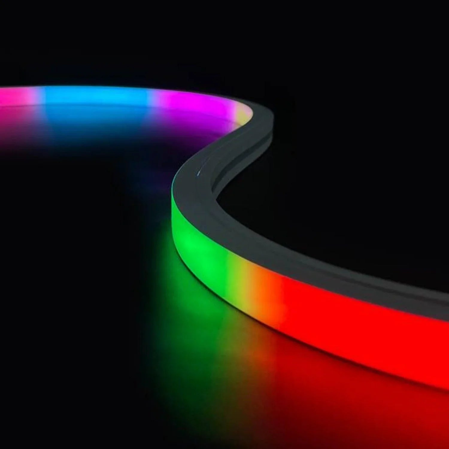 Addressable Digital Pixel RGB Neon Flex 24V 16x16mm IP65 WS2811