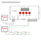 Digital RGB Pixel Controller K-1000C (T-1000S Updated) WS2812B WS2815 SK6812 WS2811 WS2801 LED Strip LED Matrix LED String 1536 Pixels Controller DC5-24V Addressable Programmable Controller with SD Card - UK LED Lights