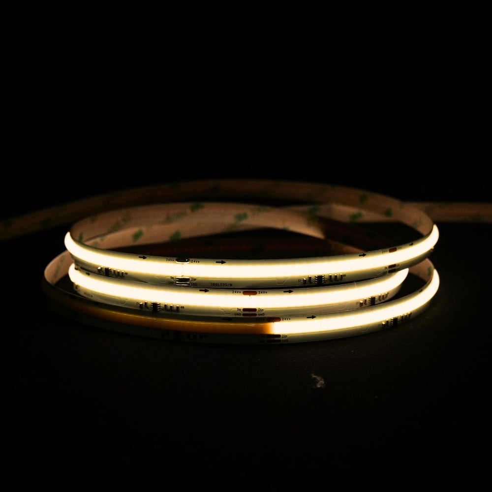 Digital Pixel SPI 2811 COB Strip Warm White 3000K 24V IP20