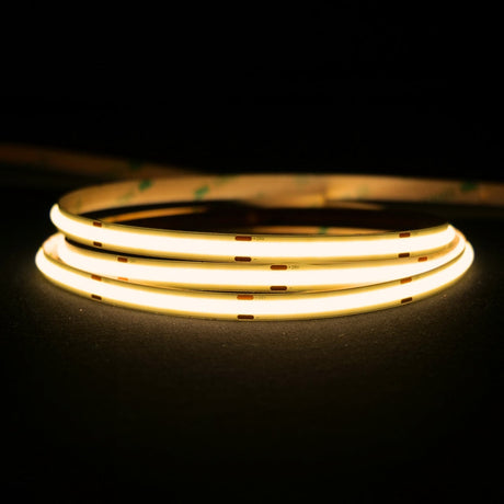 extra long Warm White 3000K COB LED Strip 24V 480LEDs/m IP20 20m Run