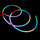 Addressable Digital Pixel RGB Neon Flex 24V 10x20mm IP67 Waterproof WS2811