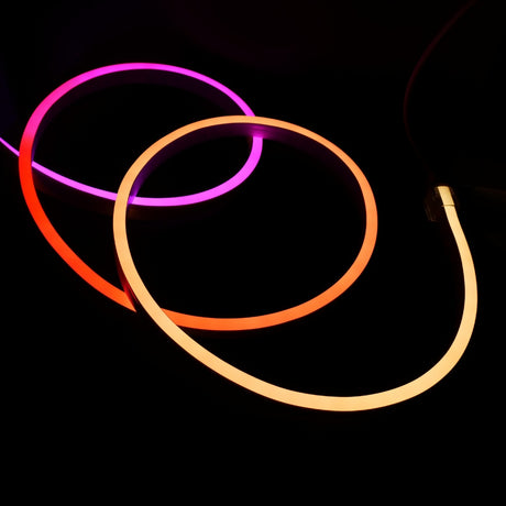 Digital Pixel RGB Neon Flex Addressable 24V 10x20mm IP68 Waterproof WS2811 - UK LED Lights