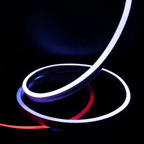 Digital Pixel RGB Neon Flex Addressable 24V 10x20mm IP68 Waterproof WS2811 - UK LED Lights
