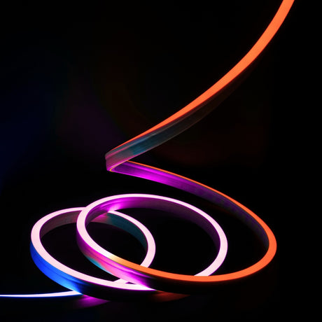 Digital Pixel RGB Neon Flex Addressable 24V 10x20mm IP68 Waterproof WS2811 - UK LED Lights