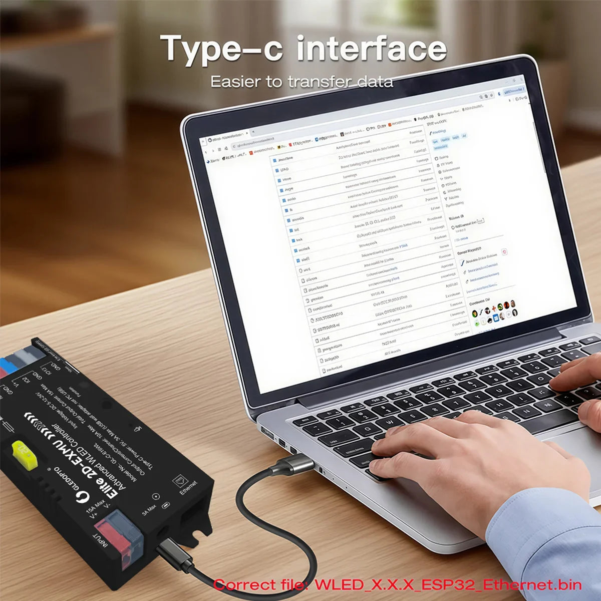 GLEDOPTO Elite 2D-EXMU ESP32 WLED Digital LED Controller without Ethernet Connection GL-C-615WL