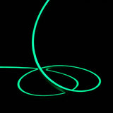 Mini Green Neon Flex 6000K 24V 6x12mm IP65 Waterproof 15m