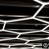 Hexagrid LED Hexagon Ultrabright 6500k LED Hex Lights - Single Hex Grid System - UK LED Lights