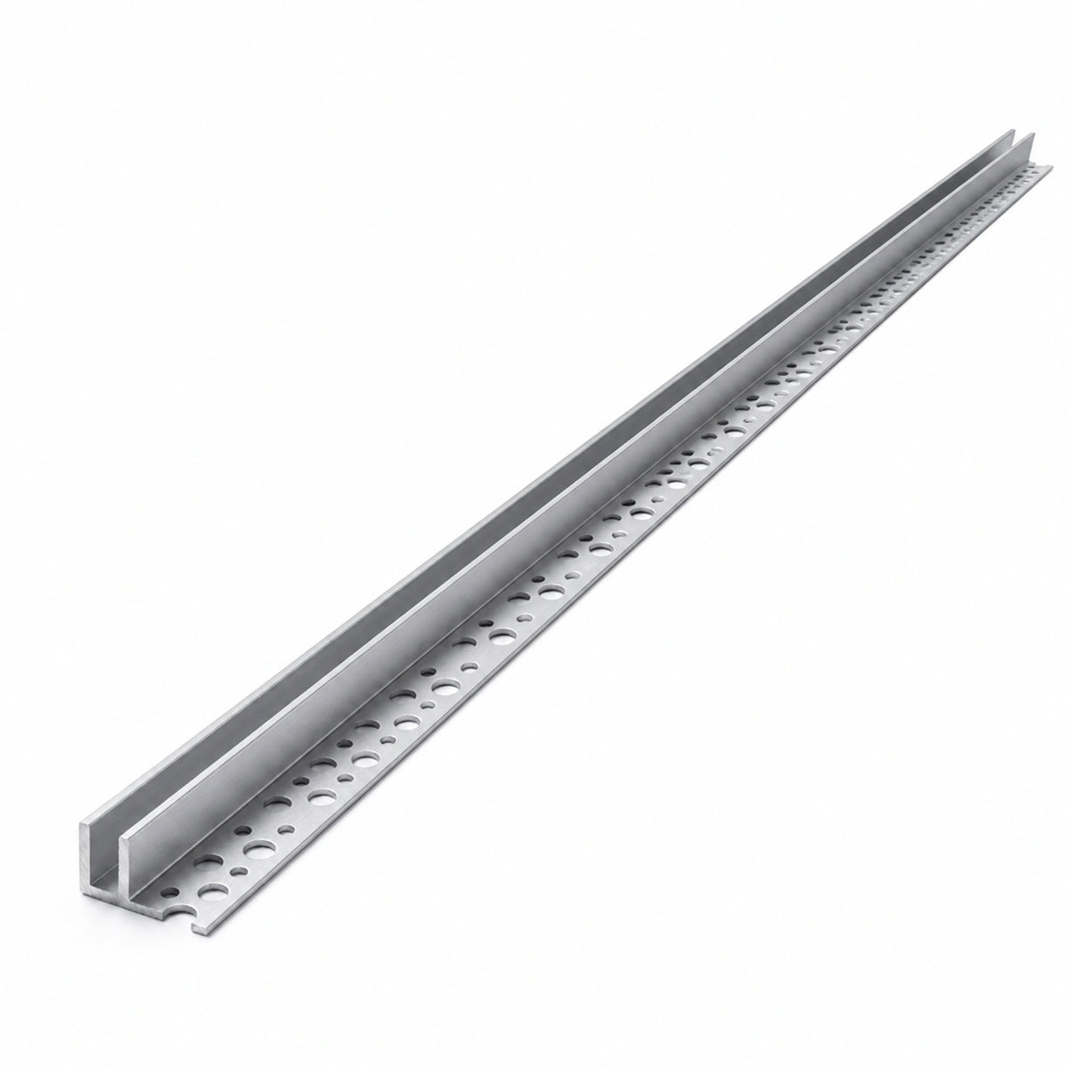 Complete Tile-In Aluminium Profile for 6 × 12 mm IP67 Neon Flex