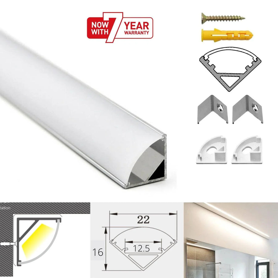 LED Strip Profiles | Aluminium | UK LED Lights