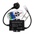 LED Strip Light 220V 240V SMD 5730 180LEDs/m 23-Key RF Remote Control 1500W Dimmer Transformer for Brightness Adjustment - UK LED Lights