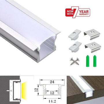 Recessed LED profiles