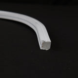 10x10mm vertical bend neon flex on fascia and soffit line, 4000K natural white 48V